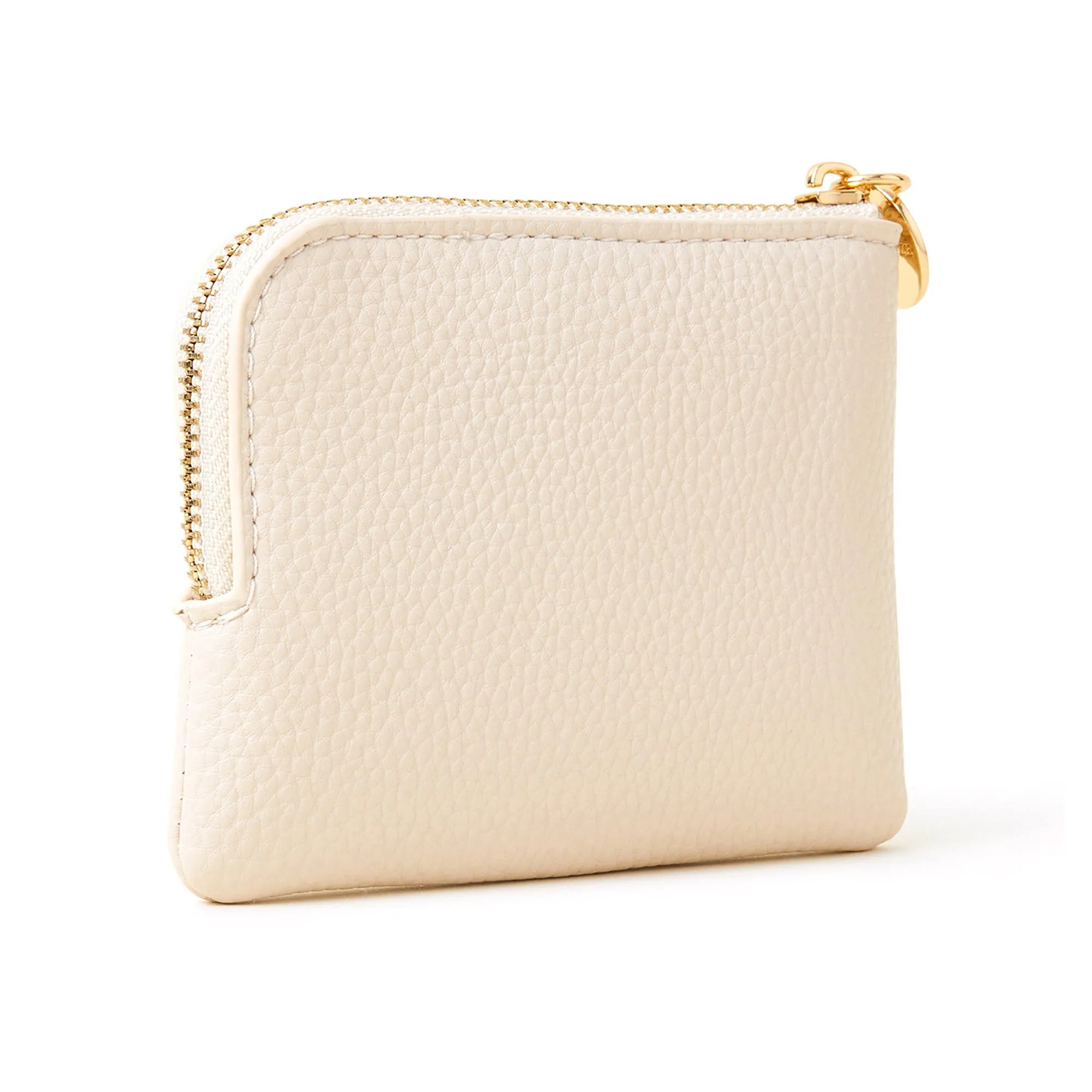 Accessorize London Women's Cream (R) Initial Coin Purse