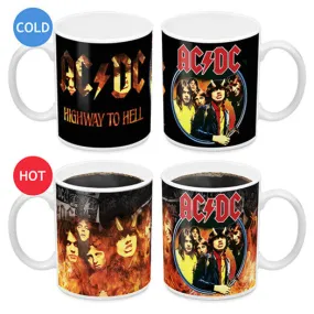 ACDC One Highway To Hell Heat Change Mug AC0201