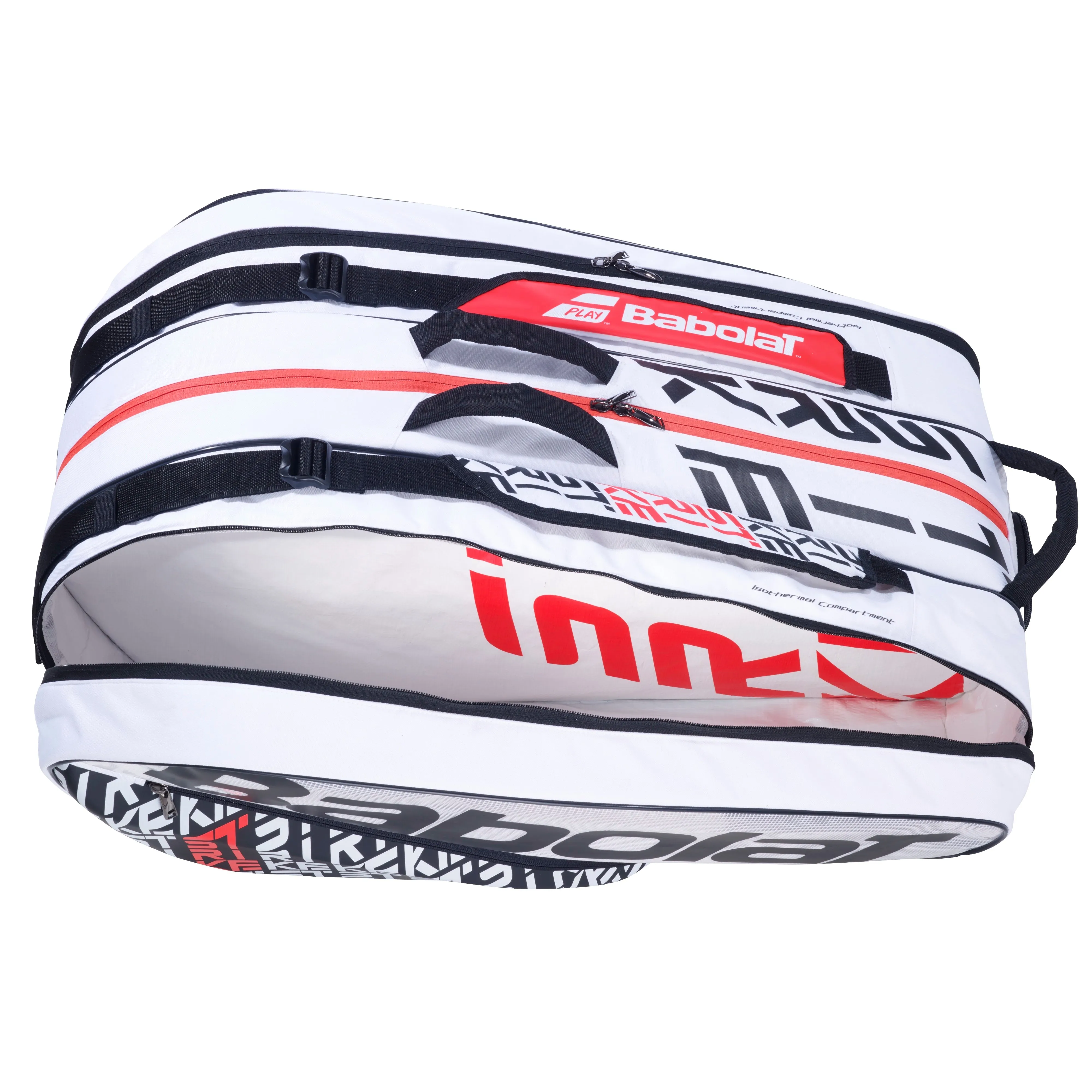 Babolat Pure Strike White/Black/Red 12 pack tennis bag 173915