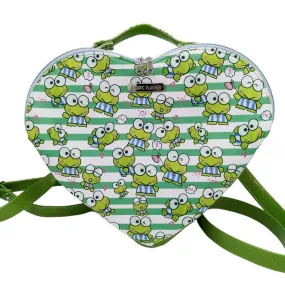 Baby Green Frog Mega Heart Backpack