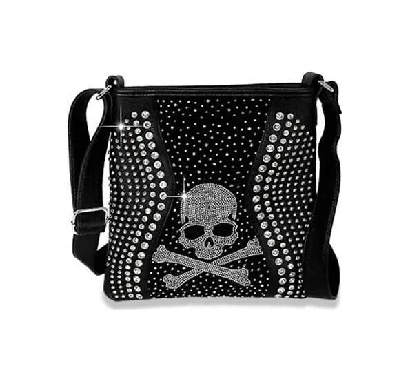 Bag Skull Crossbody Rhinestone