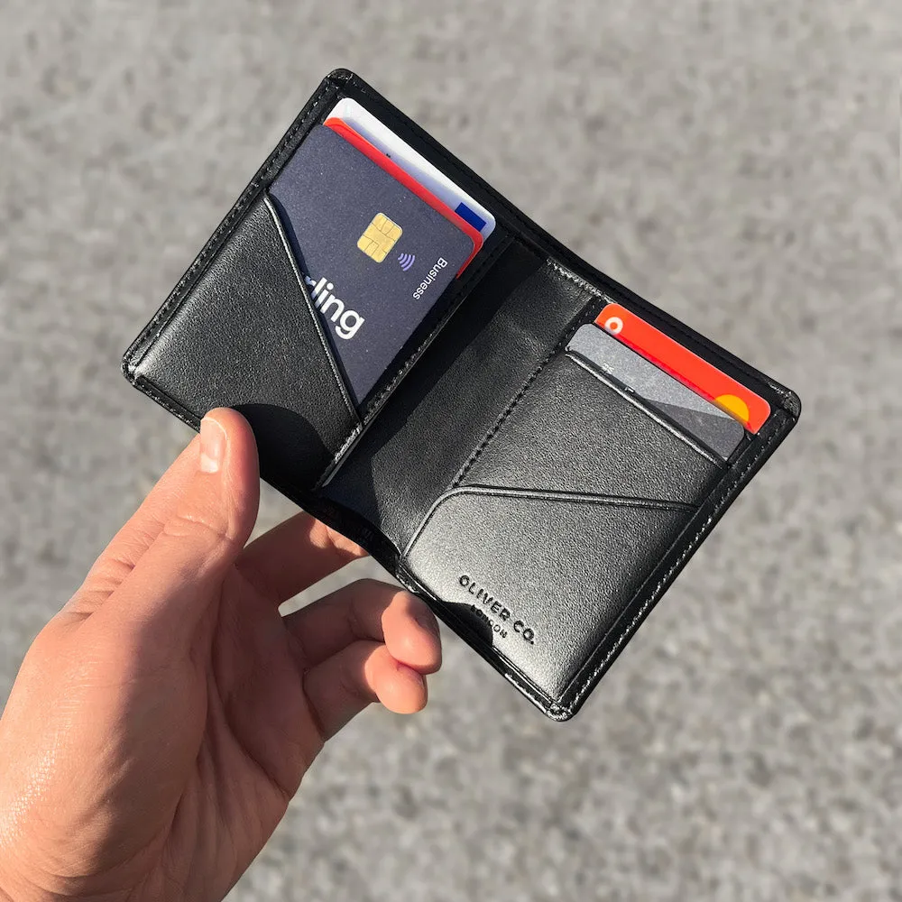 Billfold Compact Wallet | Premium Apple Skin