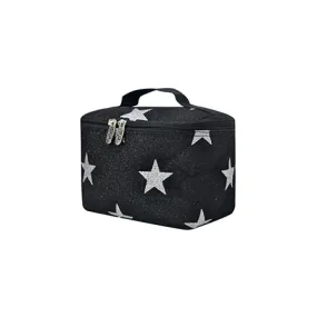 Black Glitter Super Star NGIL Cosmetic Case