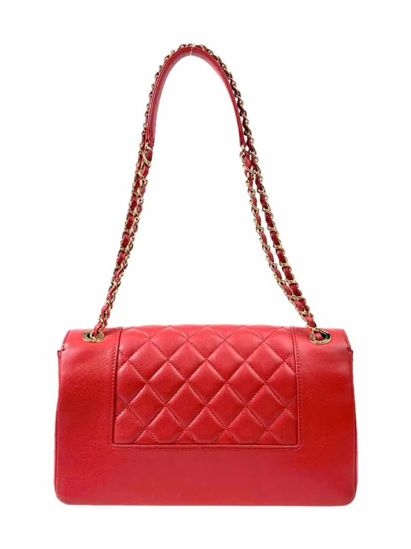 Chanel Sheepskin Quilted Mademoiselle Shoulder Bag