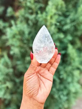 Clear Quartz Flame