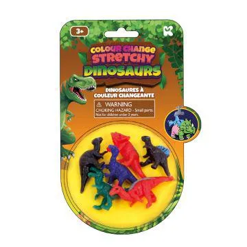 Colour Change Stretchy Dinosaurs