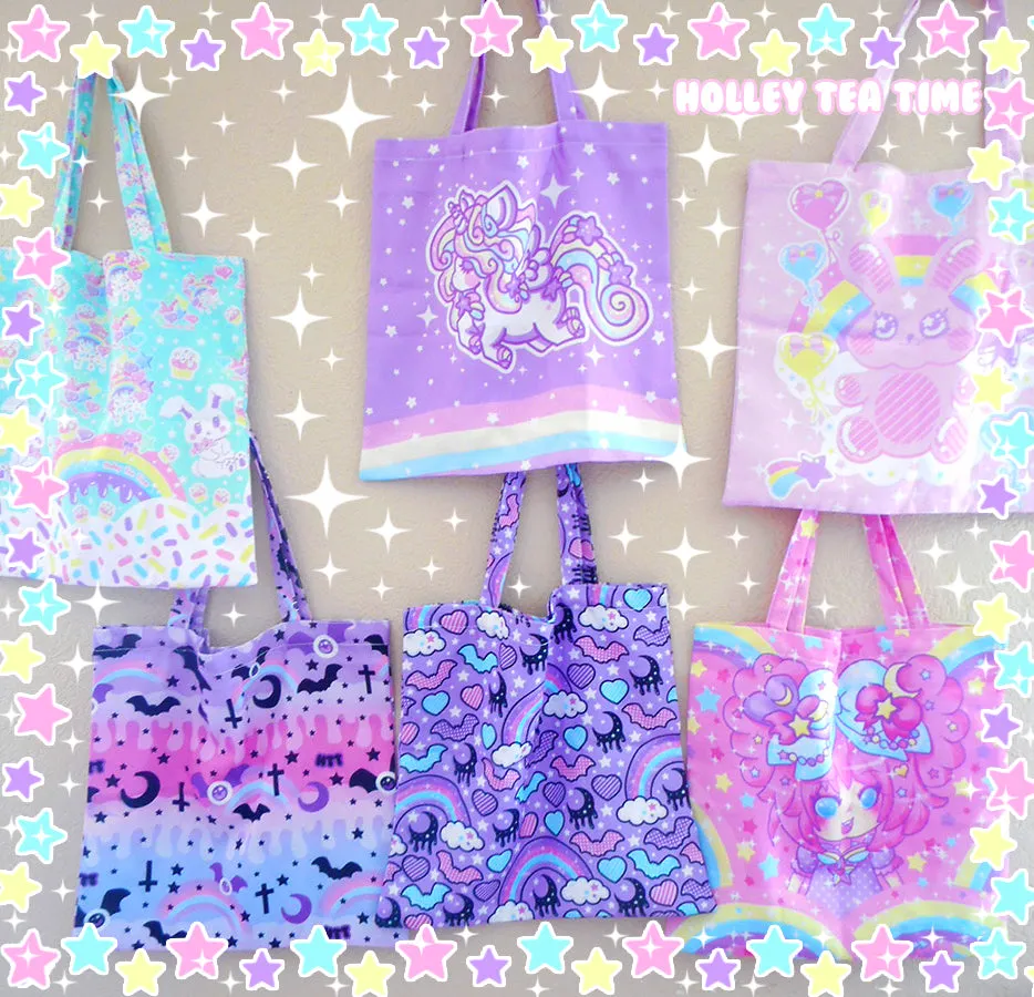 Dripping Sky Tote Bag [Made To Order]