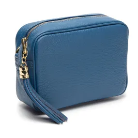 Elie Beaumont Crossbody Handbag - Denim Blue