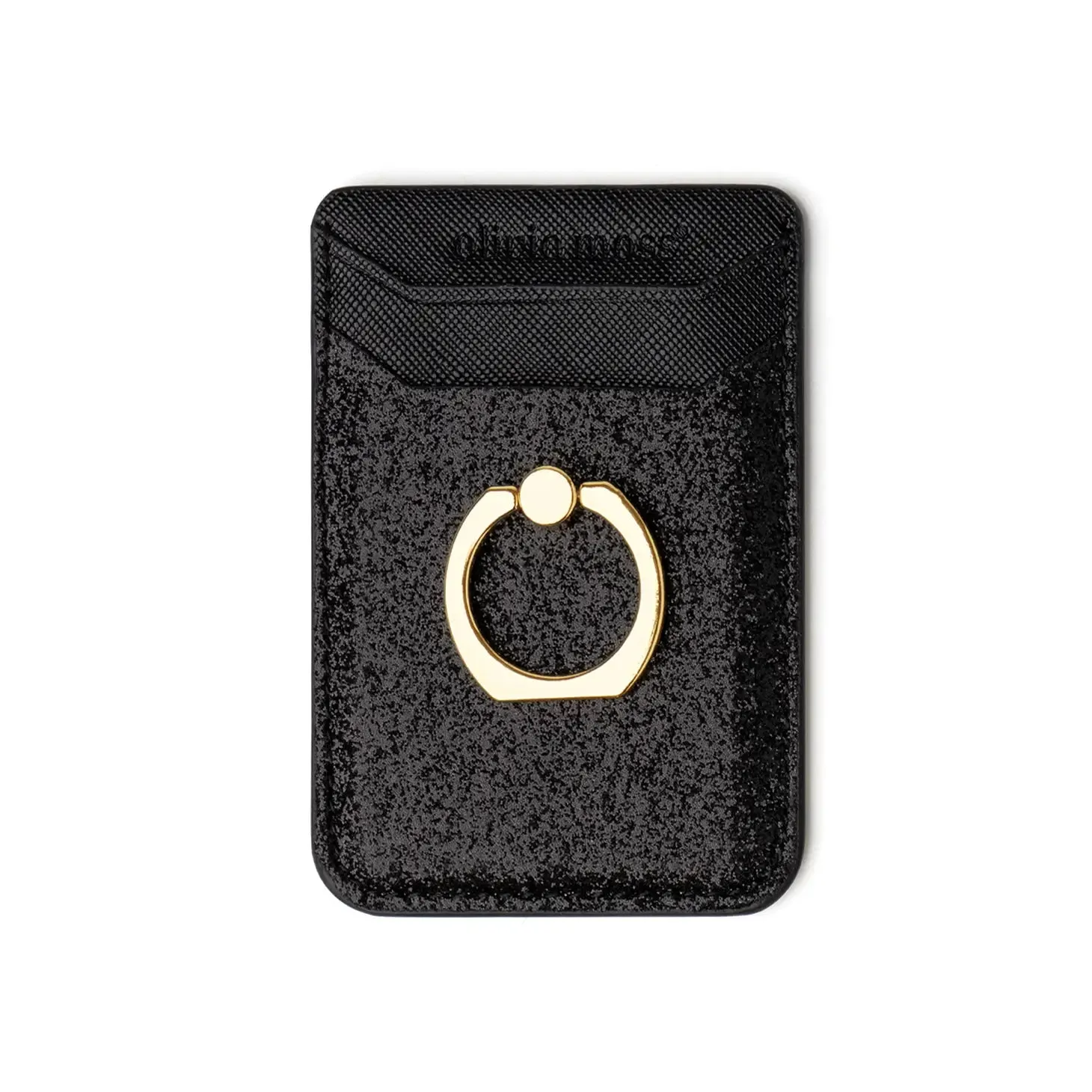 Glitter Bomb Ring Cling Phone Wallet