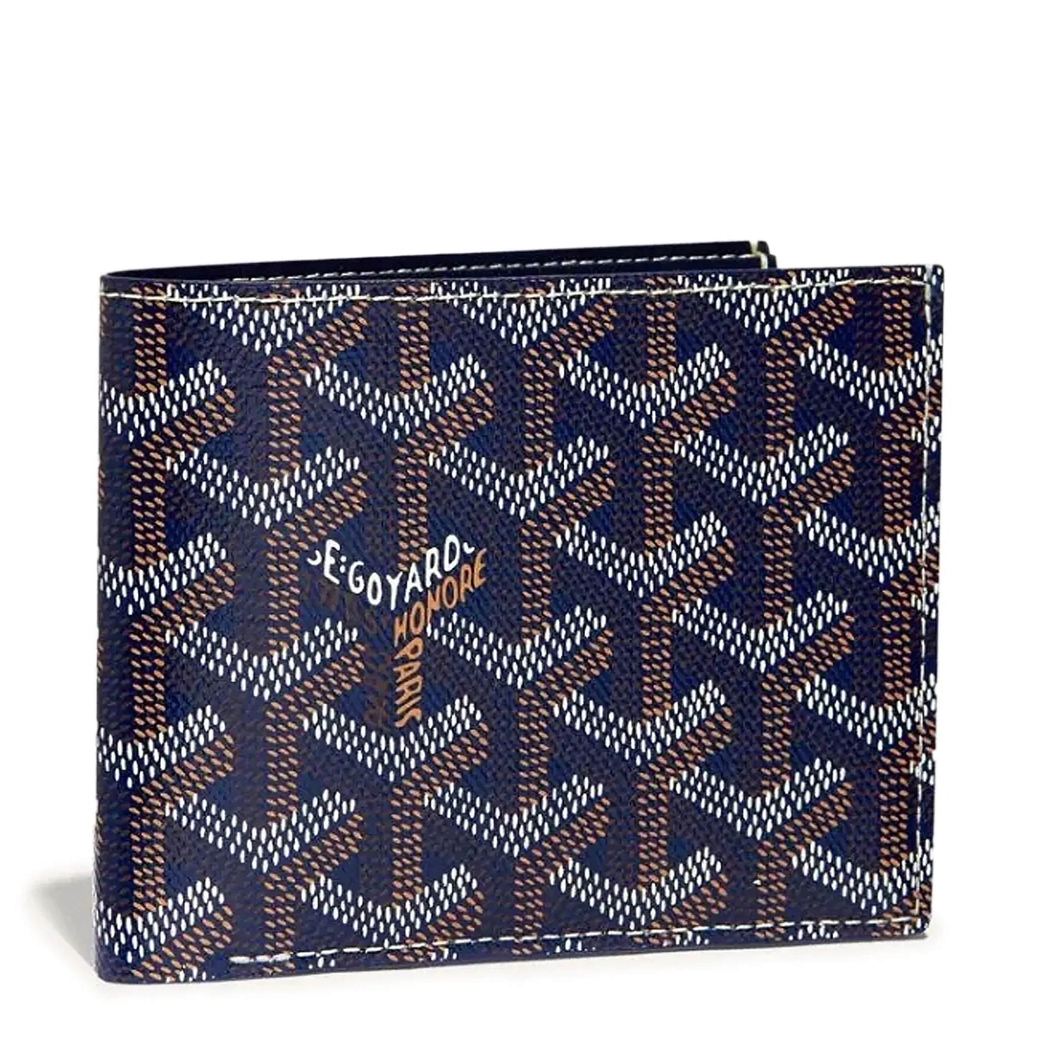 Goyard Victoire Navy Blue Wallet