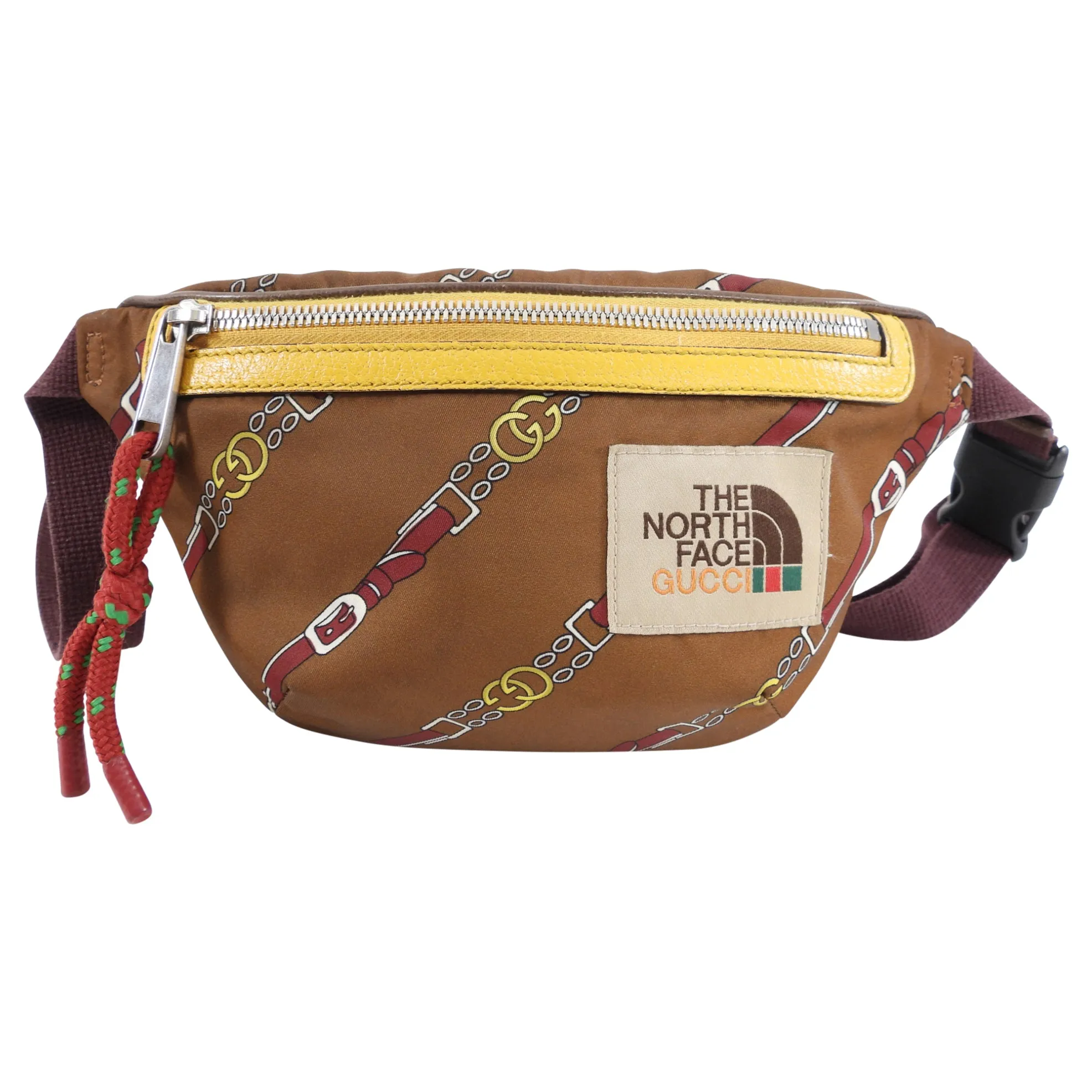 Gucci x The North Face Logo Print Belt Bag