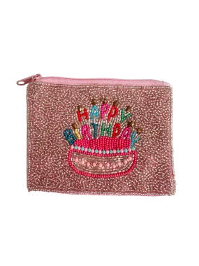 Happy Birthday Coin Pouch