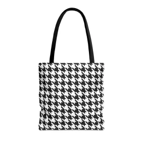 Houndstooth Tote Bag