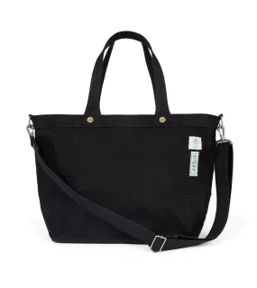 Ichizawa Hanpu for Trunk Zip Tote Bag: Black