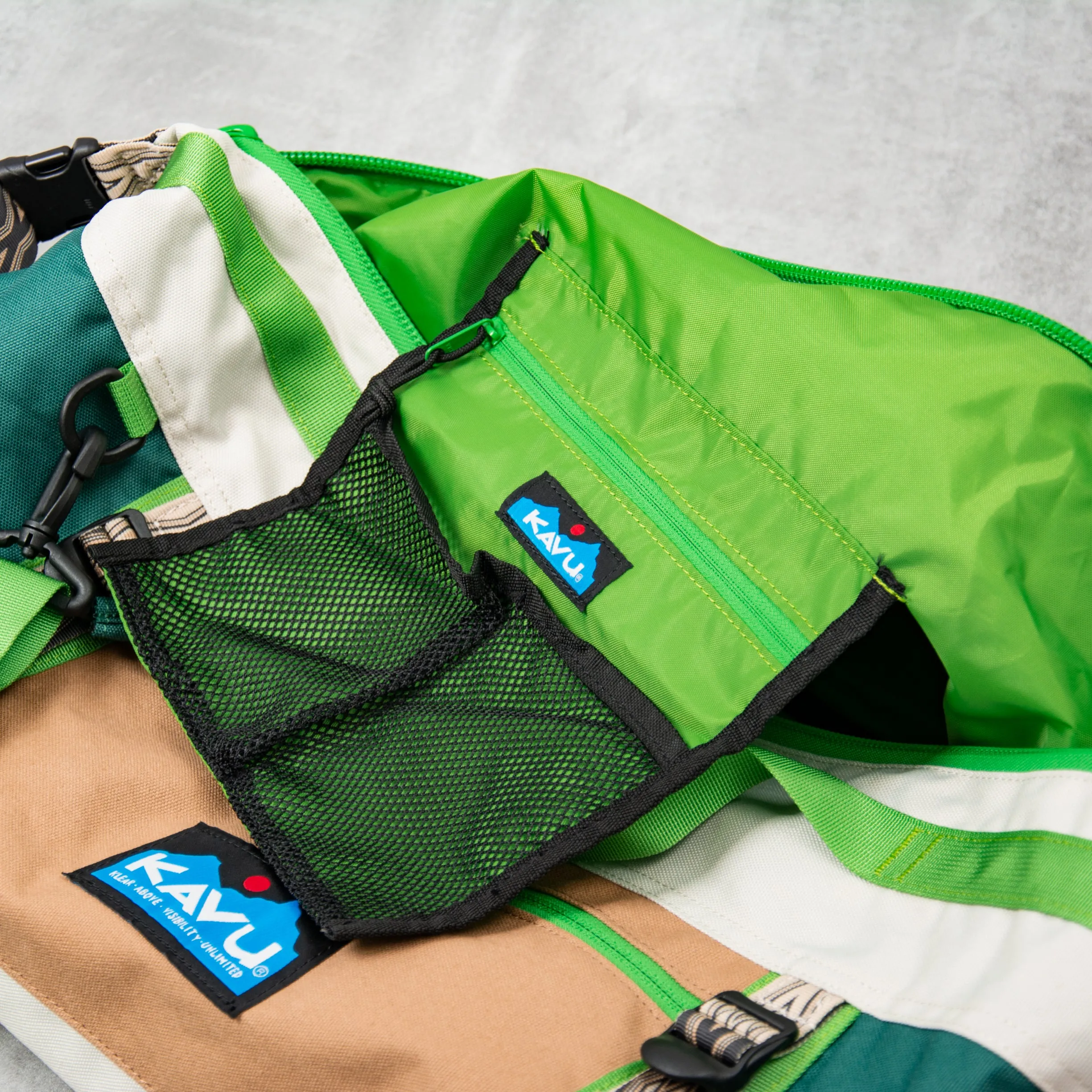 KAVU Little Feller Duffel Bag - Fun Camp