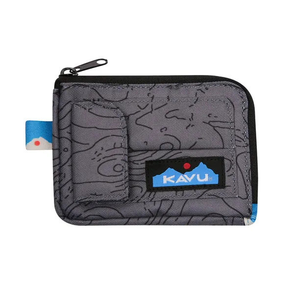 Kavu Woewodski Wallet - Stone Topo