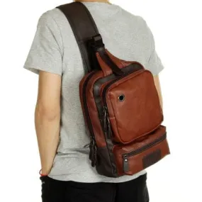 Leather Backpack for Men