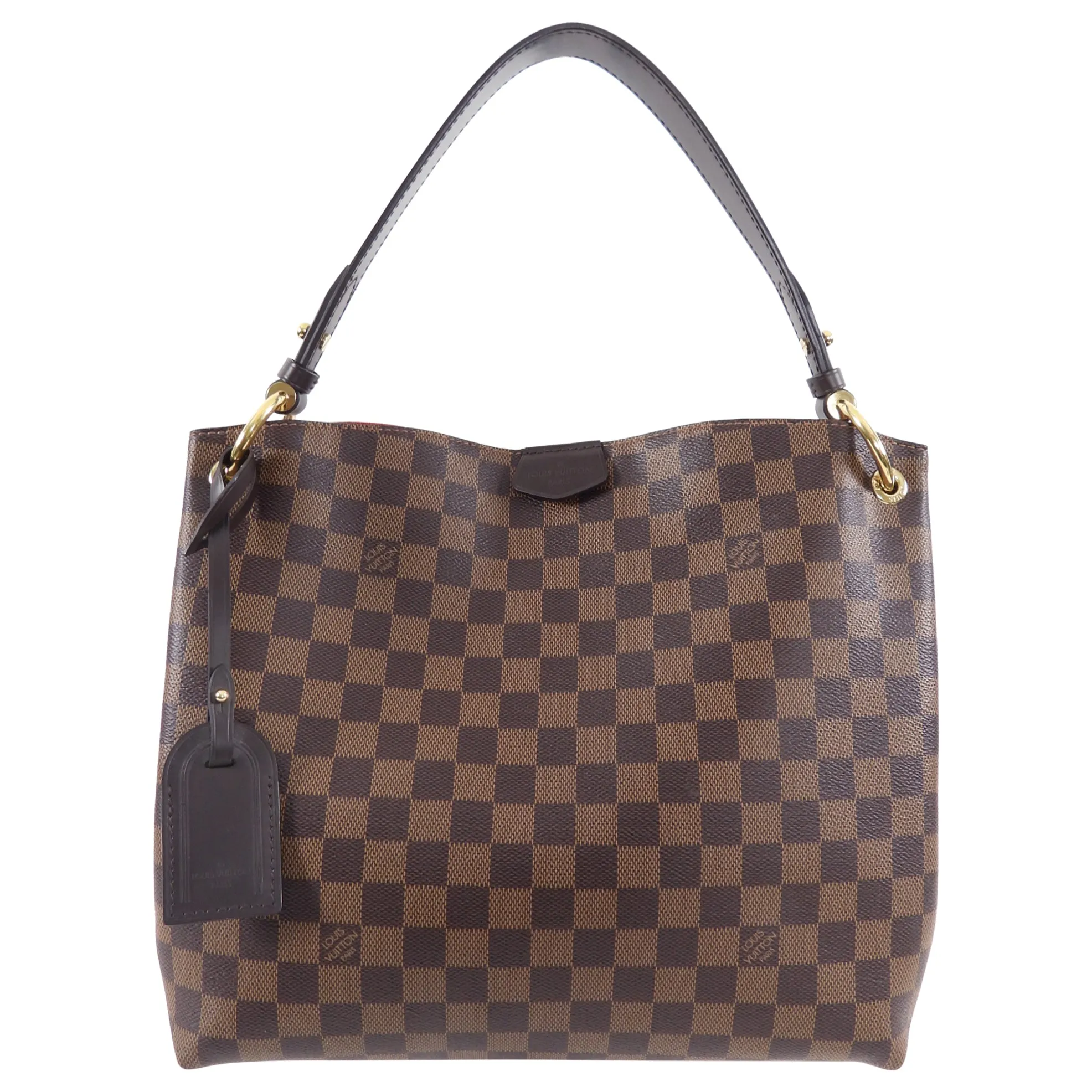 Louis Vuitton Damier Ebene Graceful PM Shoulder Bag