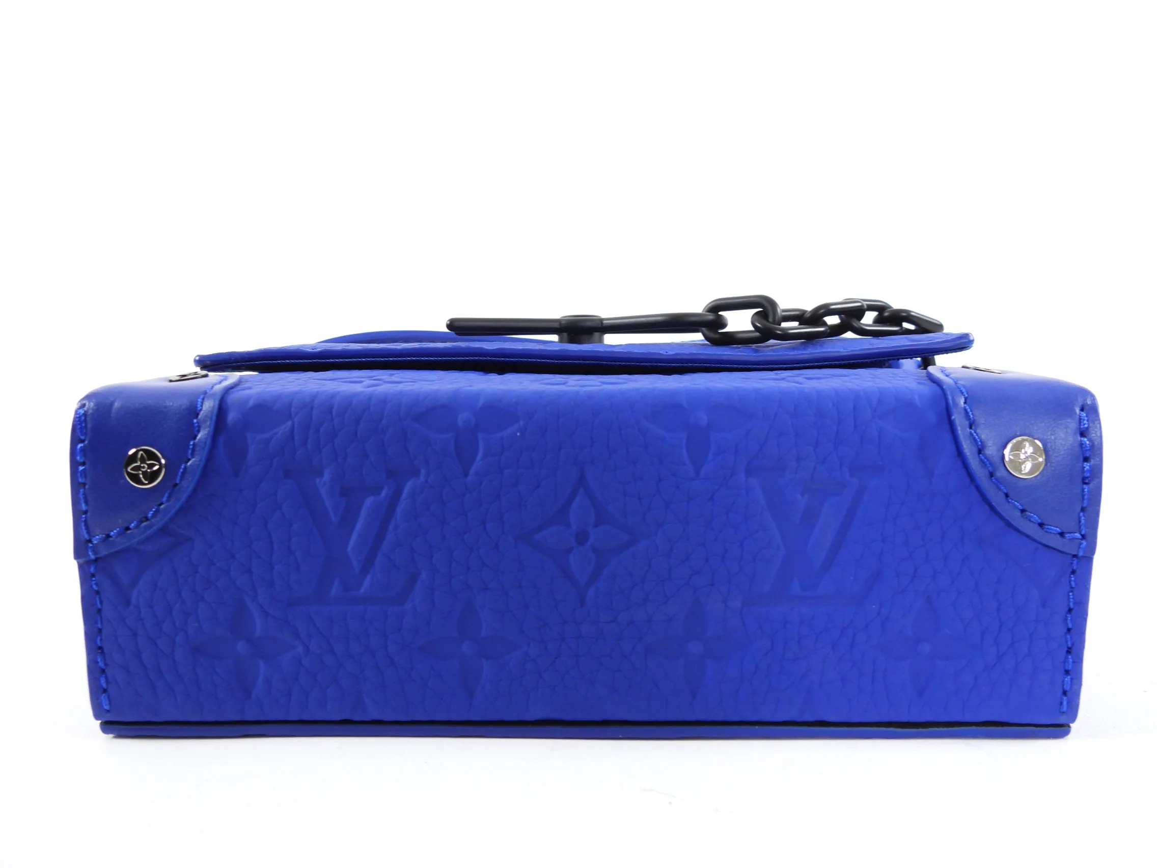 Louis Vuitton Steamer Wearable Wallet Empreinte Blue