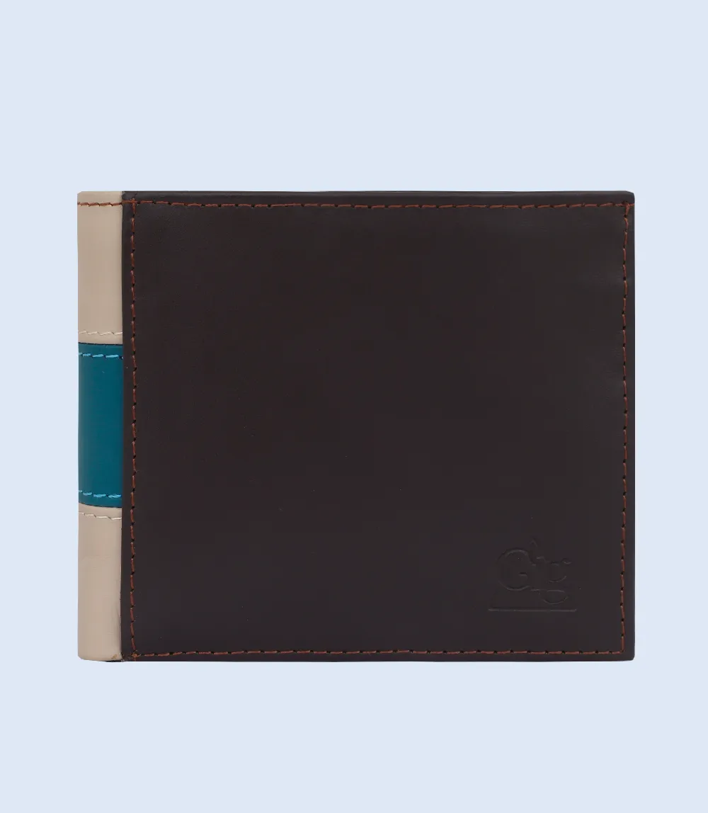 MA1372-BROWN-Men Wallet