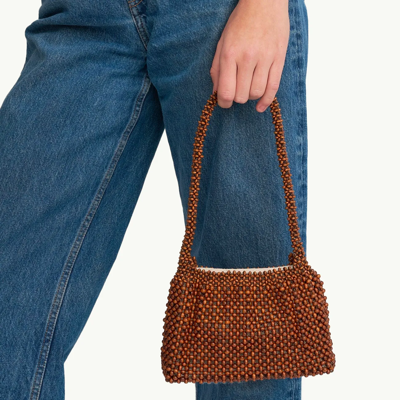 MADERA BEAD BAG BROWN