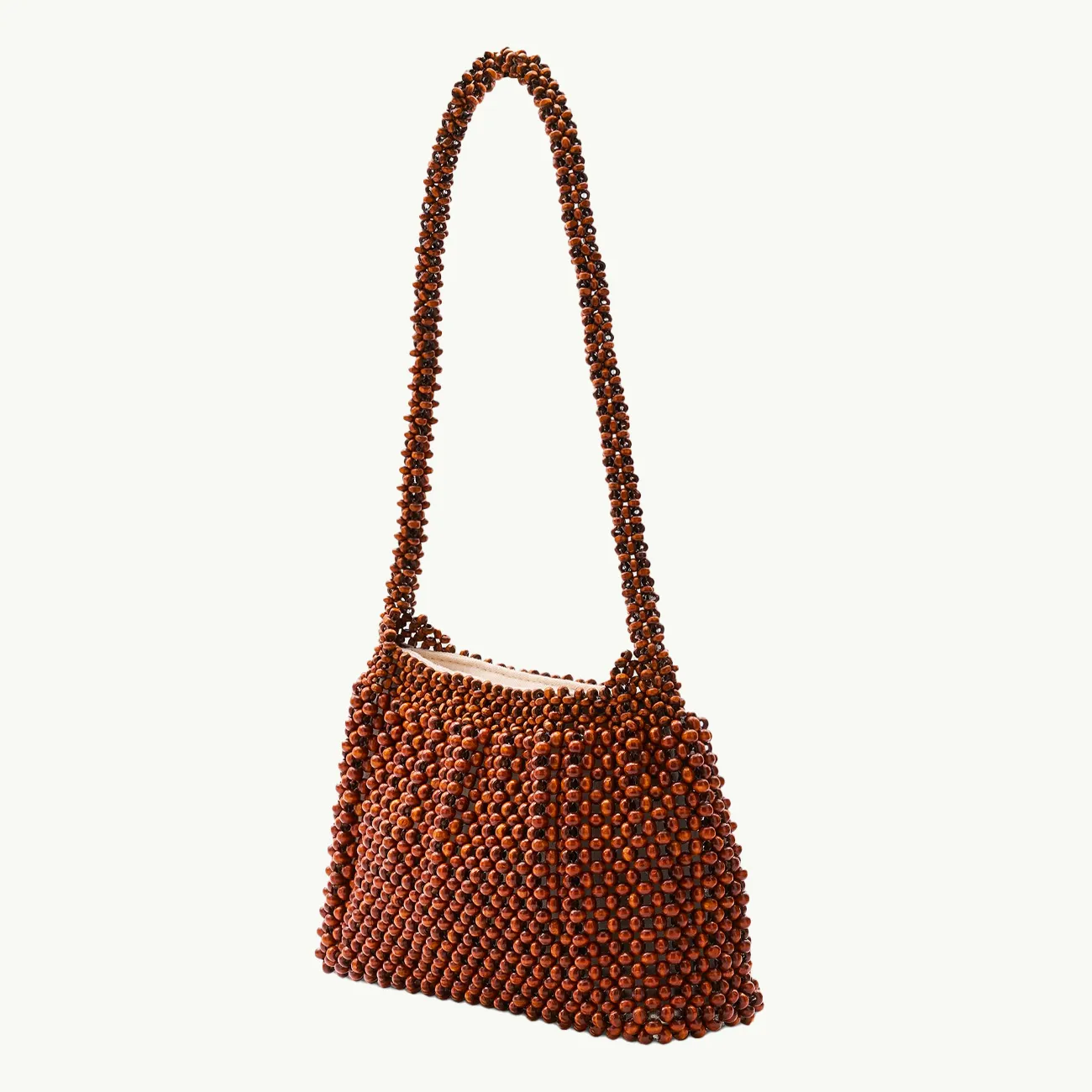 MADERA BEAD BAG BROWN