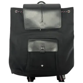 Men's Bee Plaque Backpack Black