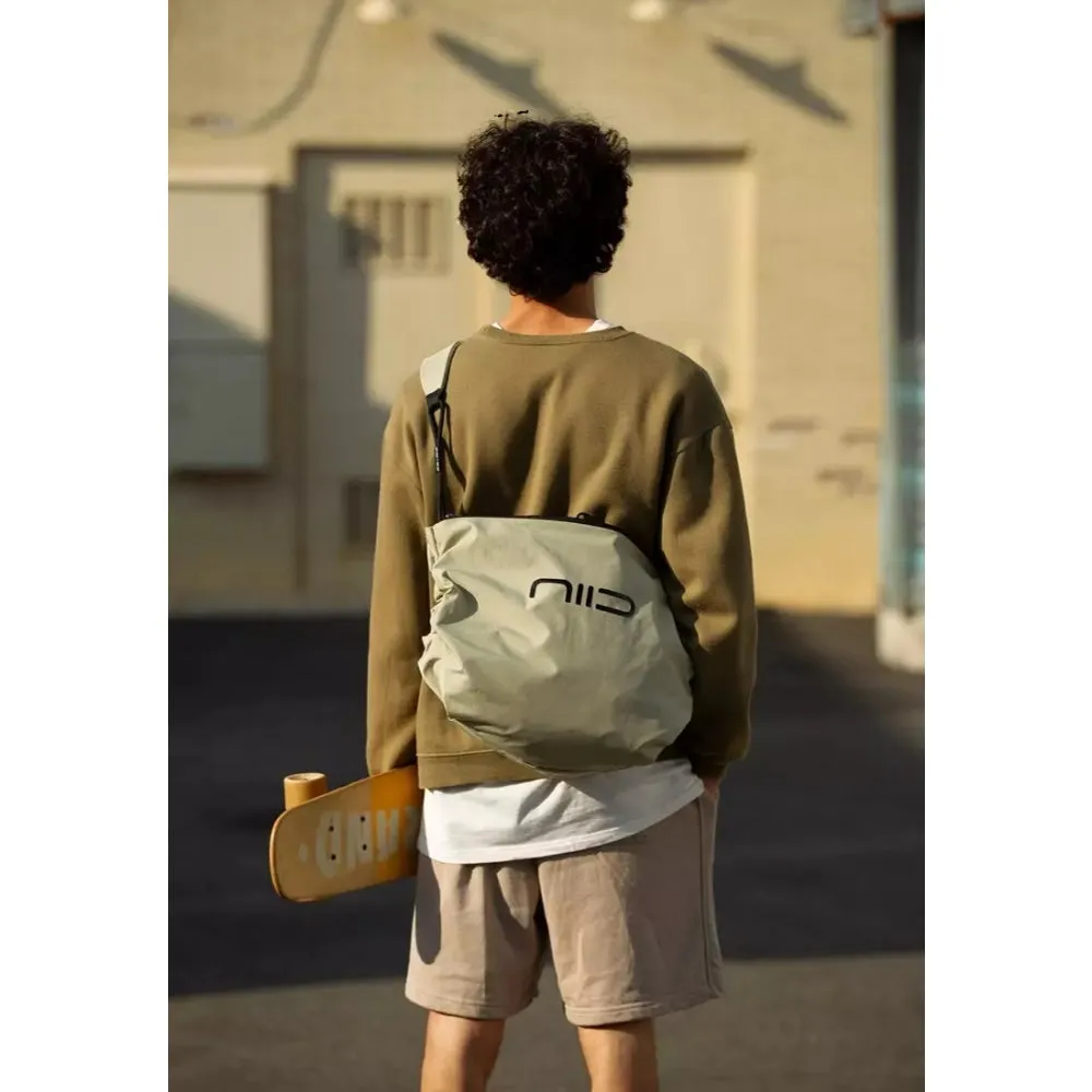 NIID NIID ST@TEMENT S7 TOTE BAG / BEIGE / OLIVER-KHAKI