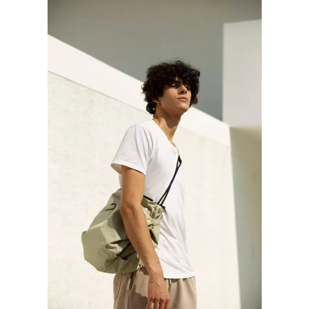 NIID NIID ST@TEMENT S7 TOTE BAG / BEIGE / OLIVER-KHAKI