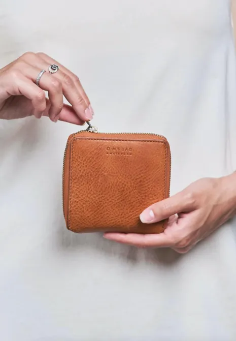 O My Bag - Sonny Square Wallet Cognac