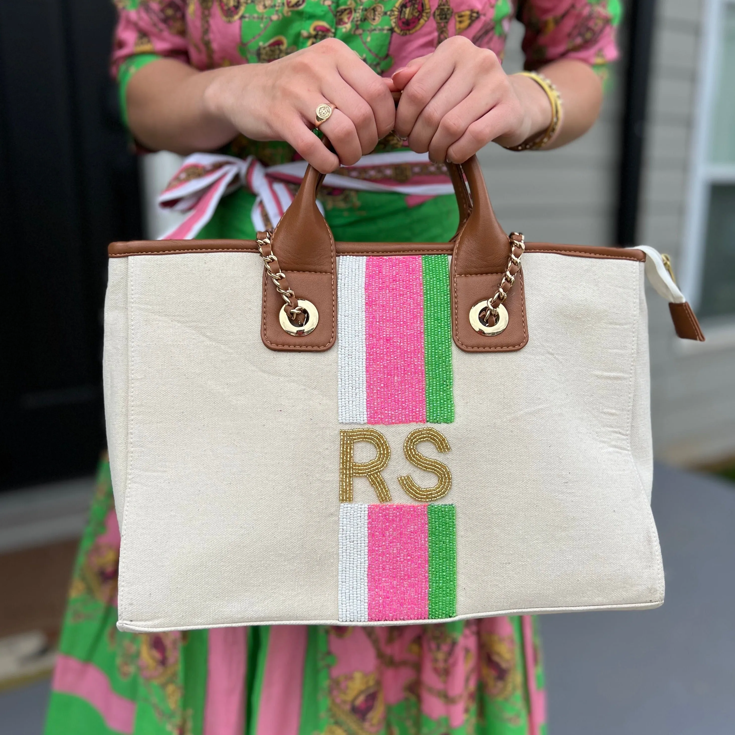 Personalized Canvas Tote