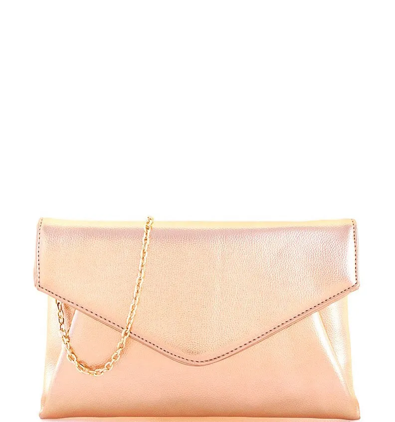 Rose Gold Envelope Purse