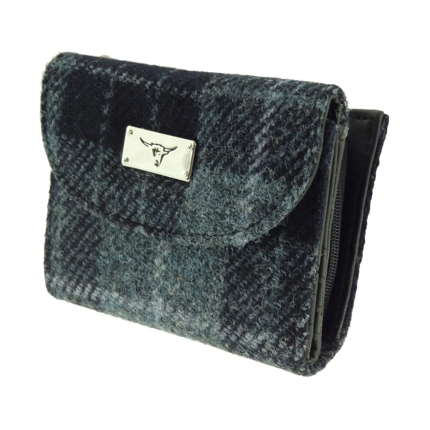 Short Wallet 'Jura'  with Harris Tweed