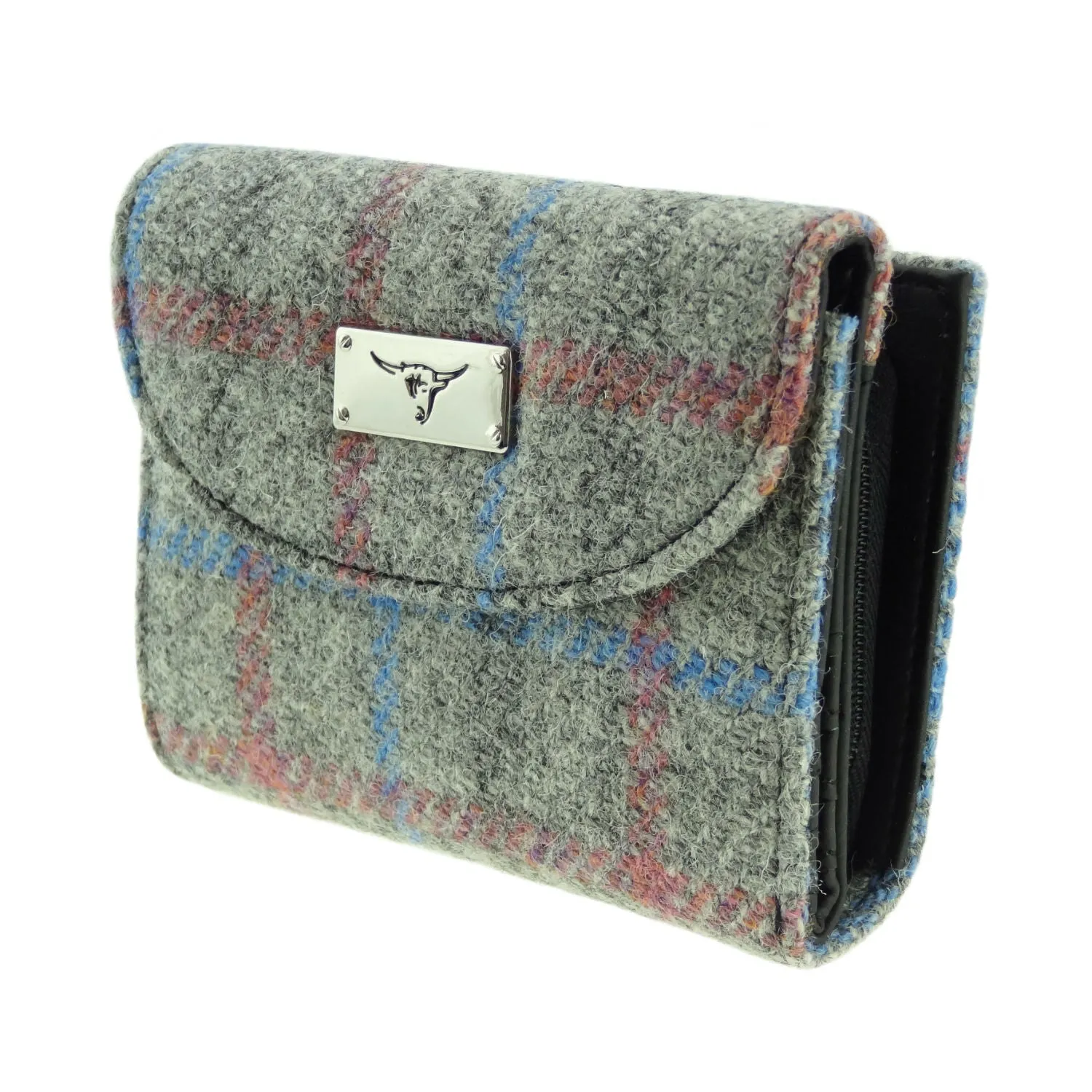 Short Wallet 'Jura'  with Harris Tweed