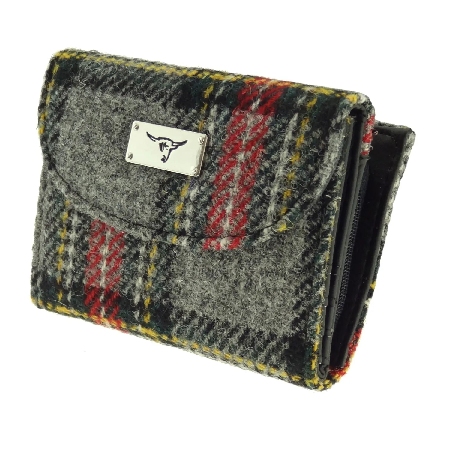 Short Wallet 'Jura'  with Harris Tweed