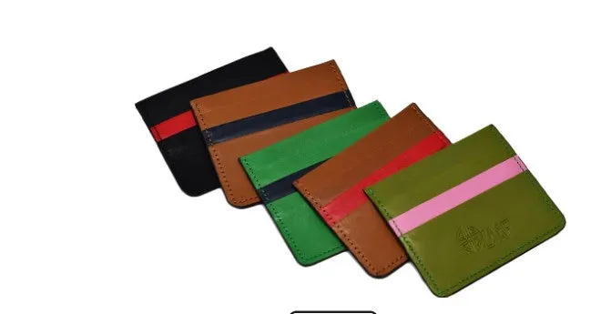 Slim Credit Card Holder - Green