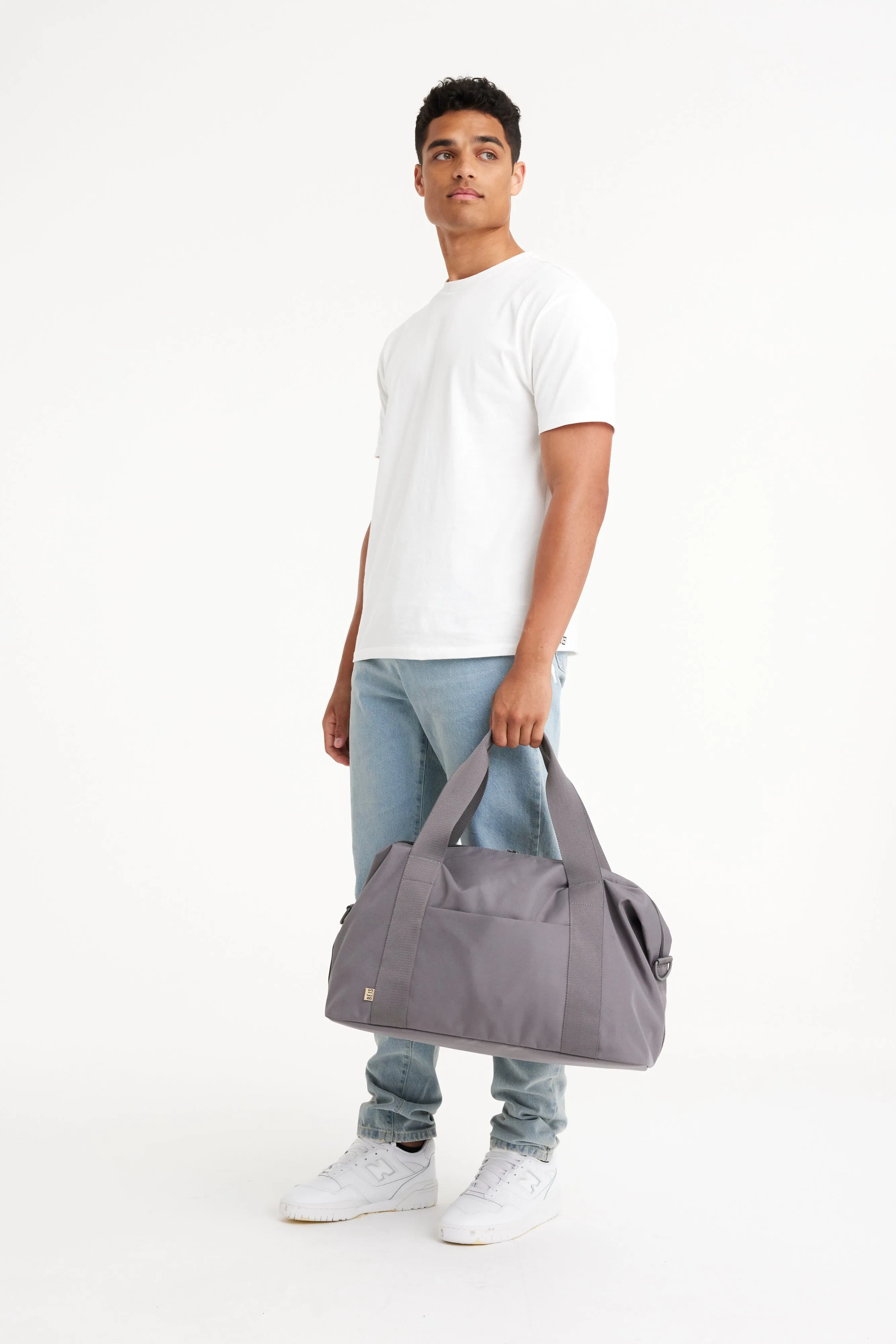 The BISics Duffle in Grey