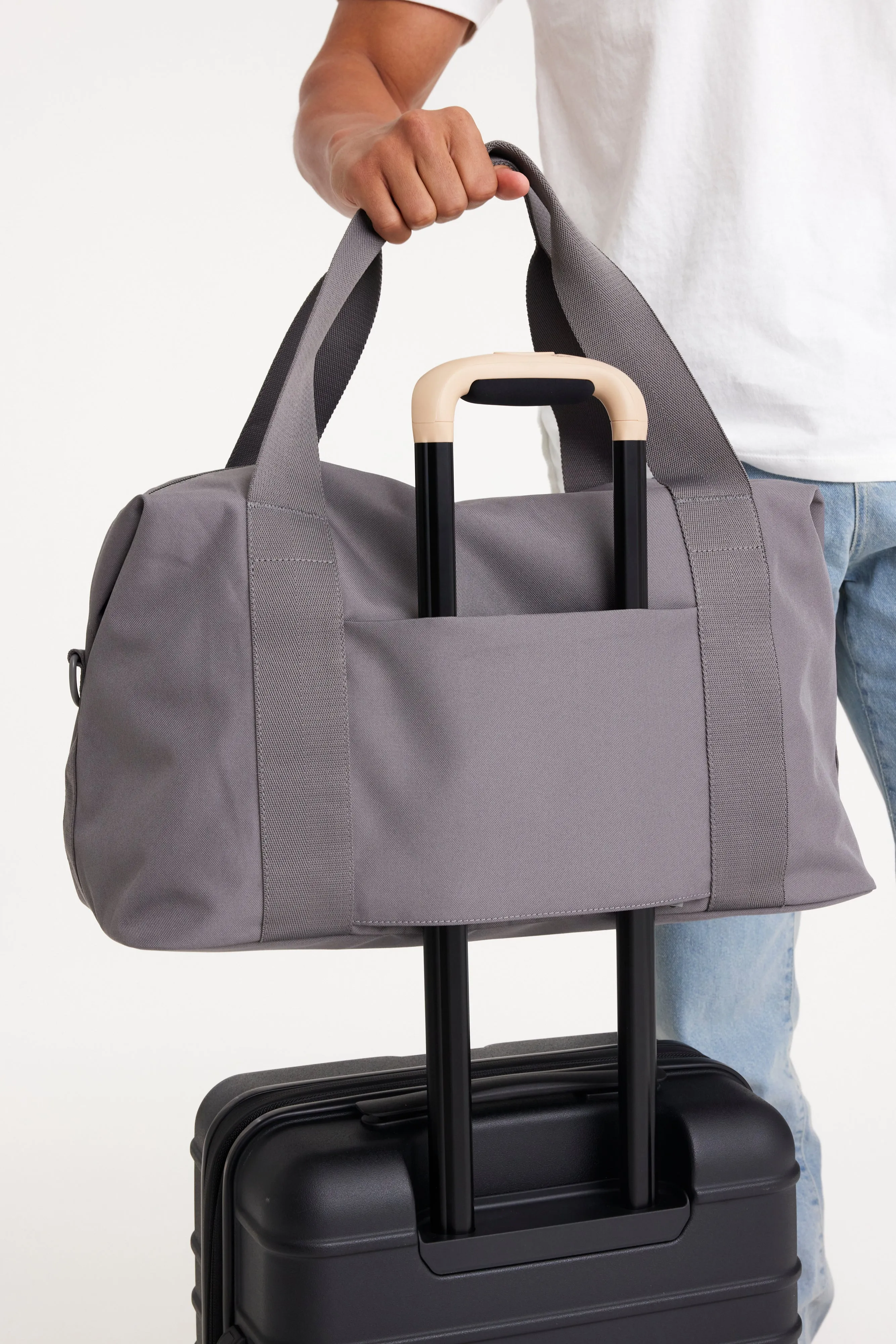 The BISics Duffle in Grey