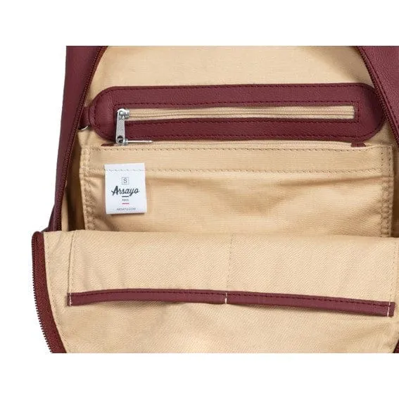 The Mela Vegan Apple Leather Backpack | Multiple Colours