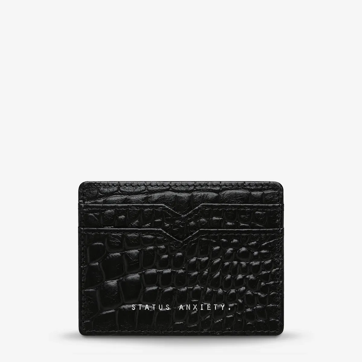 Together For Now - Black Croc Embossed