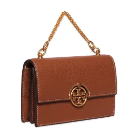 TORY BURCH CROSSBODY BAG IN LIGHT UMBER