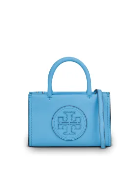 TORY BURCH MINI ELLA BIO TOTE BAG IN BLUE