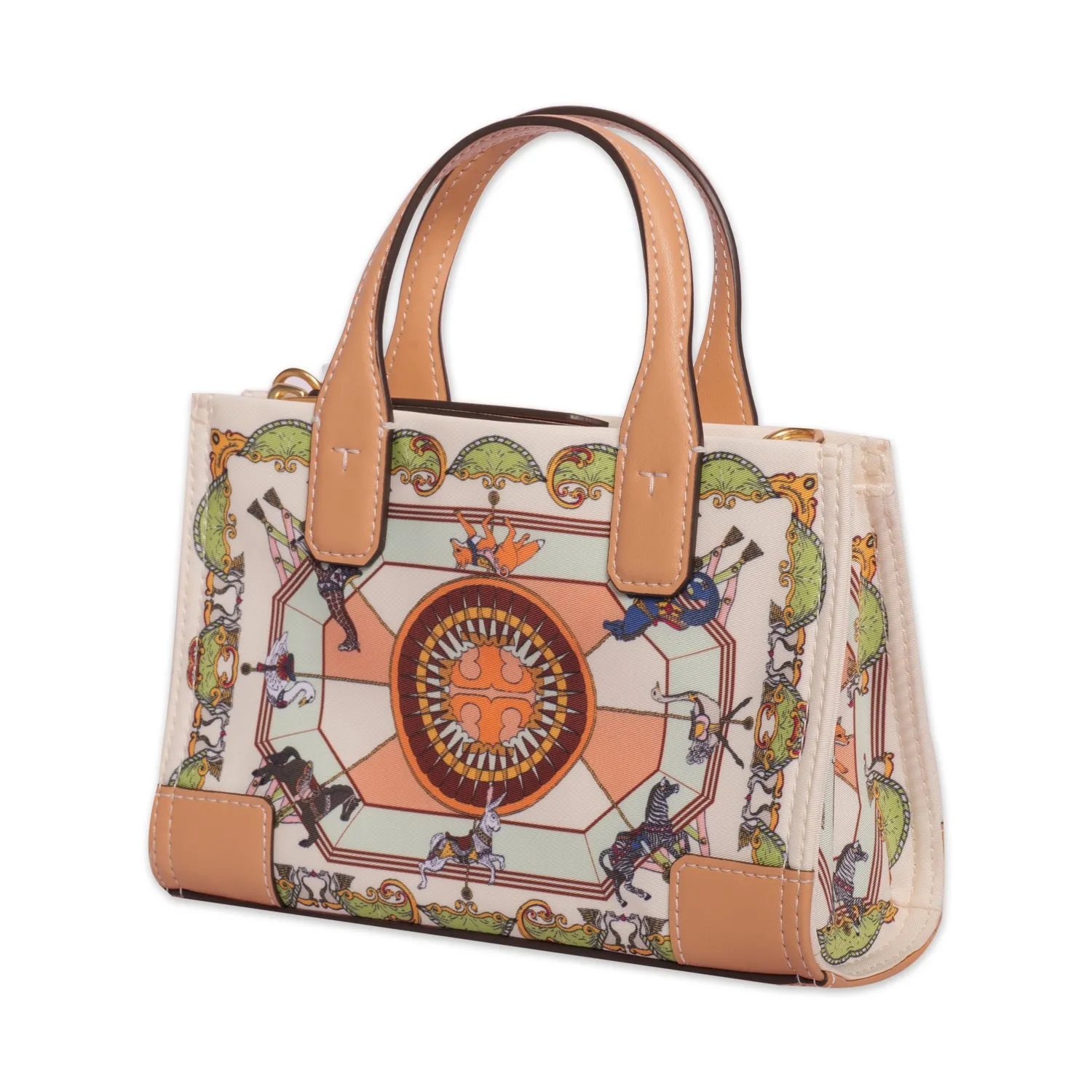 TORY BURCH MINI ELLA PRINTED TOTE BAG