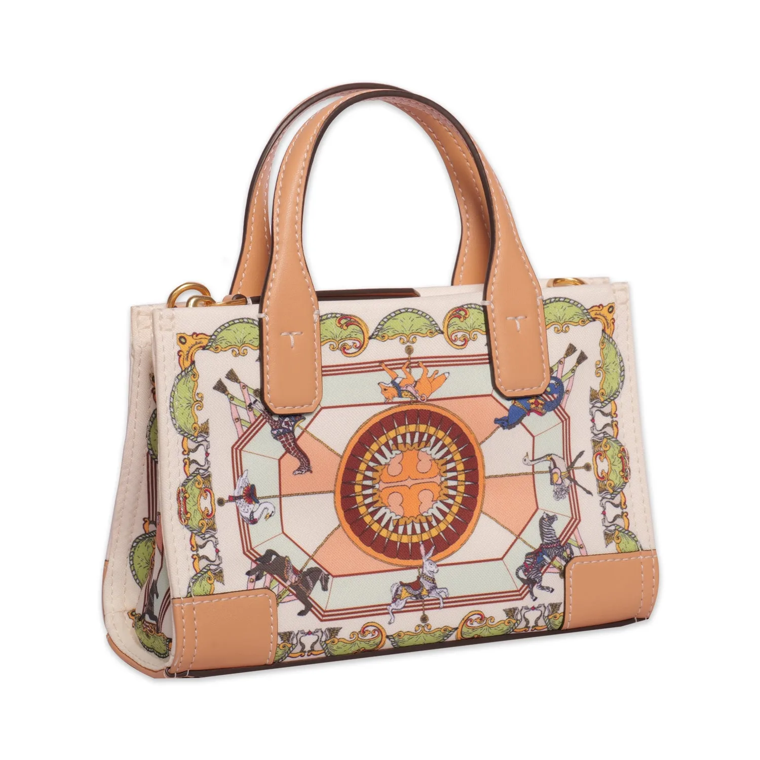 TORY BURCH MINI ELLA PRINTED TOTE BAG