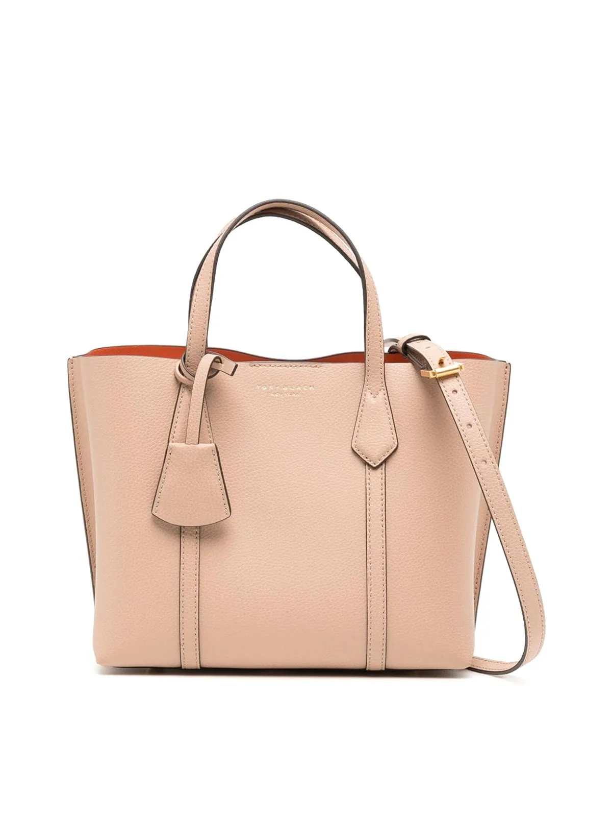 TORY BURCH PERRY TRIPLE TOTE BAG IN BEIGE