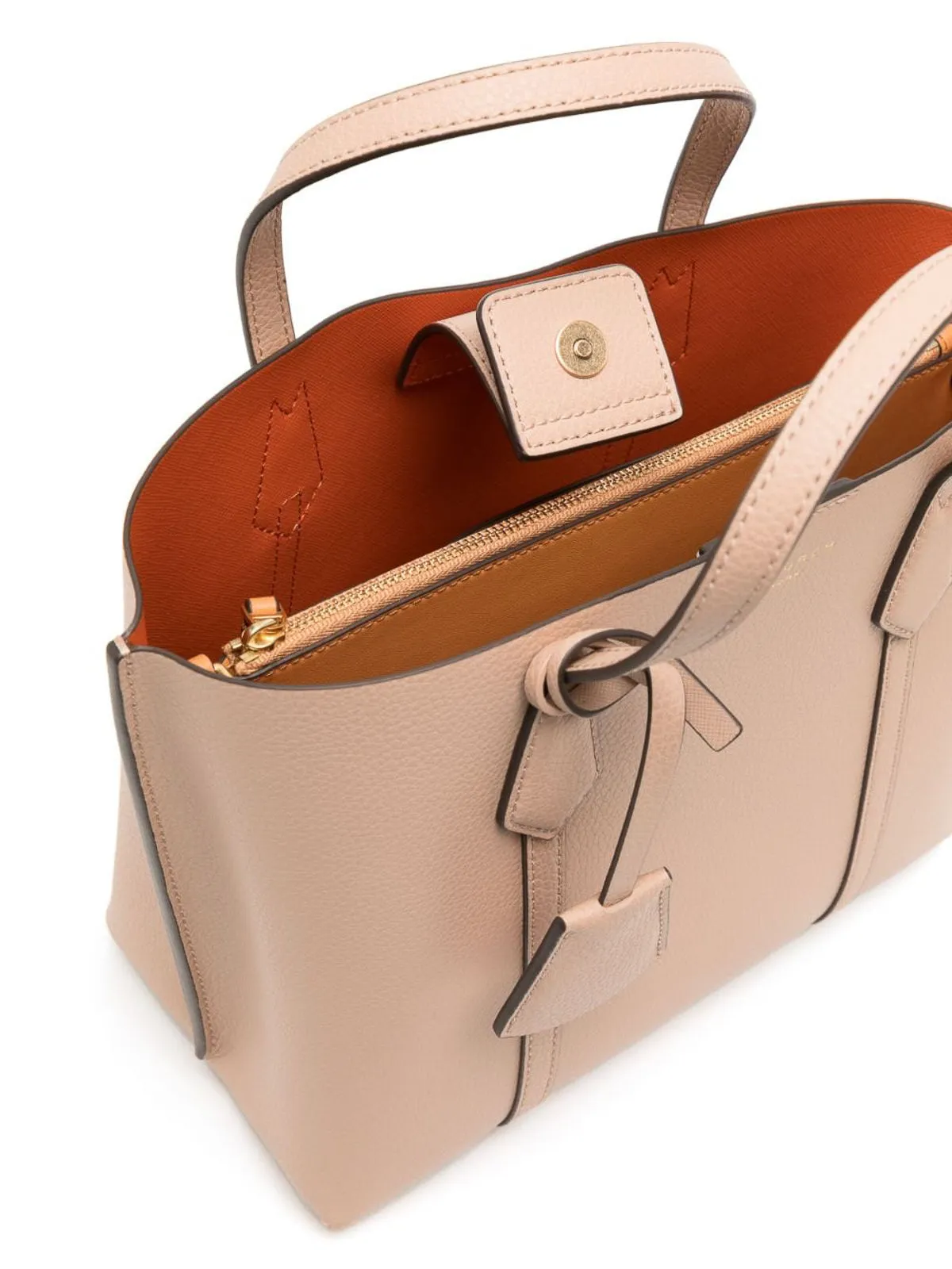 TORY BURCH PERRY TRIPLE TOTE BAG IN BEIGE