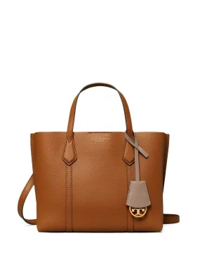 TORY BURCH PERRY TRIPLE TOTE BAG IN BROWN