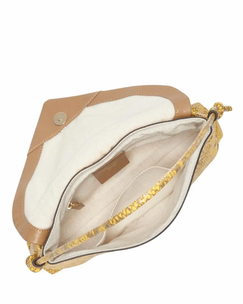 Vince Camuto Handbag DOVAH CLUTCH SPRITZ/GILDED SNAKE