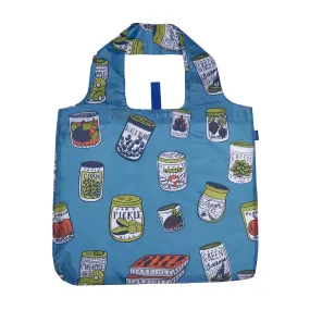 Vintage Pantry Blu Bag Reusable Shopping Bag - Machine Washable