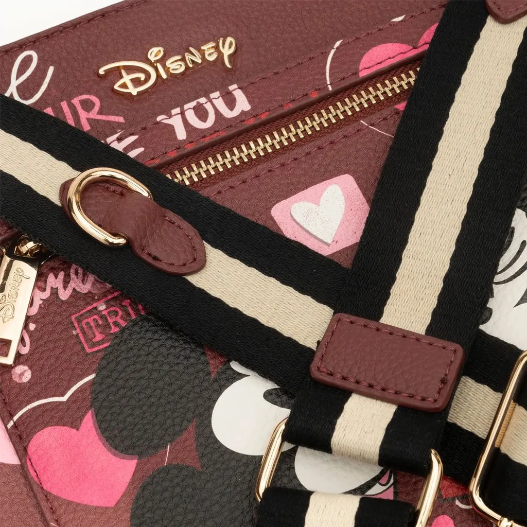 WondaPop Designer Series Disney Valentine Mickey and Minnie Crossbody